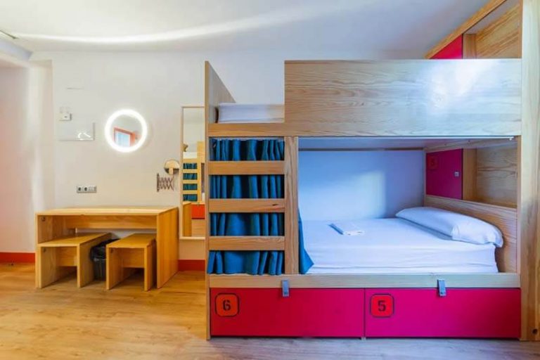 How do hostels work? What is a hostel? What facilities can you expect at a hostel? - Beautiful Dorm Room at Ok Hostel Madrid