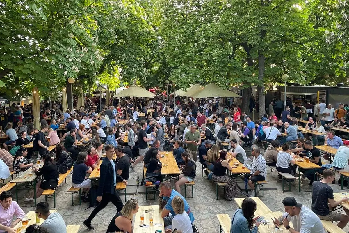 Riegrovy Sady is one of the best beer gardens in Prague
